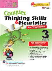 Conquer Thinking Skills & Heuristics Workbook 3