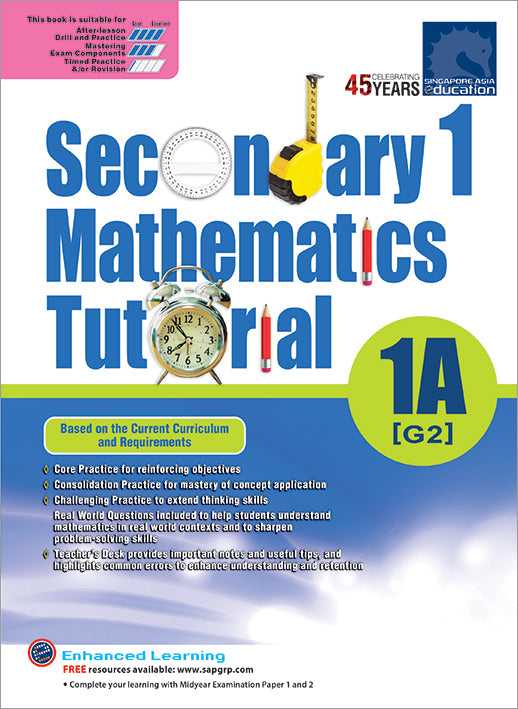 Secondary 1 Mathematics Tutorial 1A G2