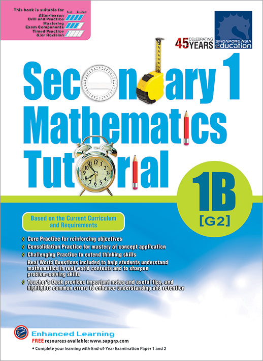 Secondary 1 Mathematics Tutorial 1B G2