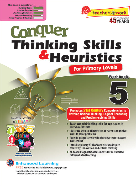 Conquer Thinking Skills & Heuristics Workbook 5