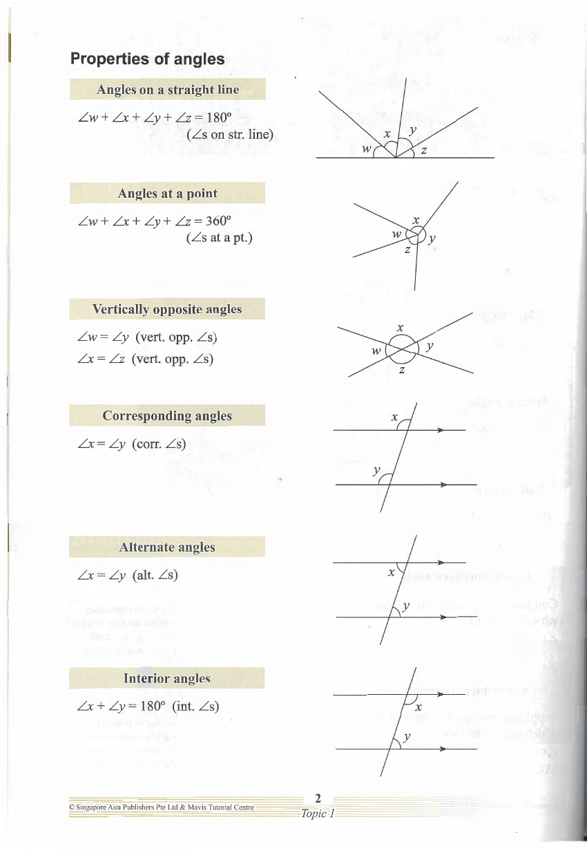 Maths @ Mavis: Lower Secondary Geometry & Statistics sample page