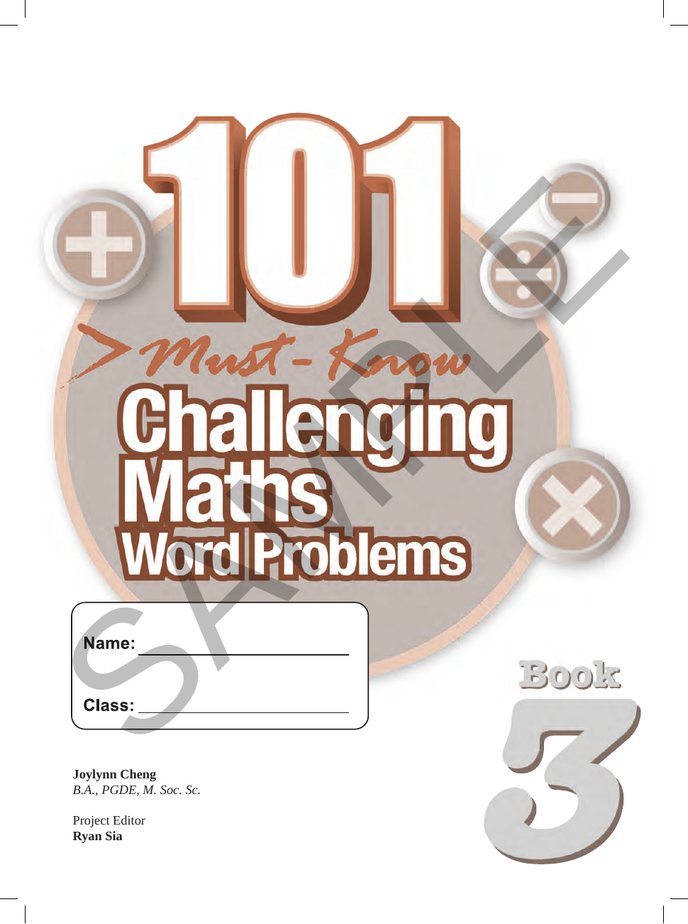101 Must Know Challenging Maths Word Problems - Book 3 sample page
