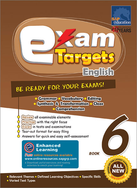 Exam Targets English Book 6