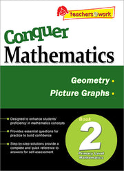Conquer Mathematics Book 2: Geometry, Picture Graphs