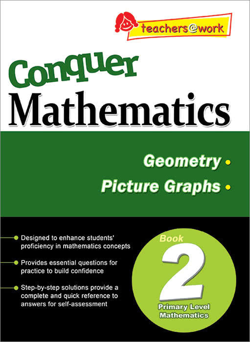 Conquer Mathematics Book 2: Geometry, Picture Graphs