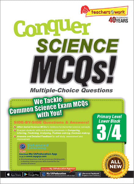Conquer Science MCQs! Primary Level Lower Block 3/4