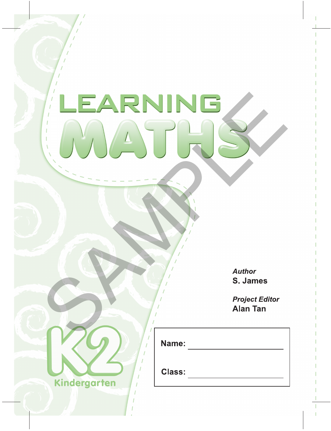 Learning Maths K2 sample page