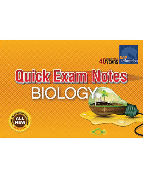 Quick Exam Notes Biology