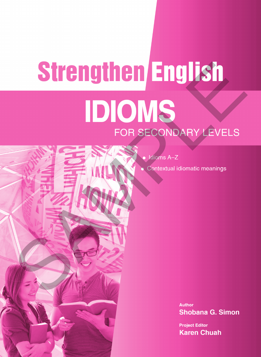 Strengthen English Idioms for Secondary Level sample page