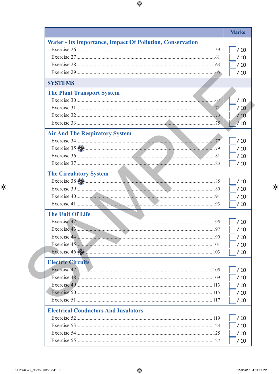 Conquer Science For Primary Levels 5/6 sample page