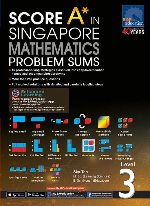 Score A in Singapore Maths Problem Sums Level 3