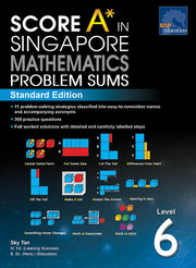 Score A in Singapore Maths Problem Sums Level 6 (Standard)