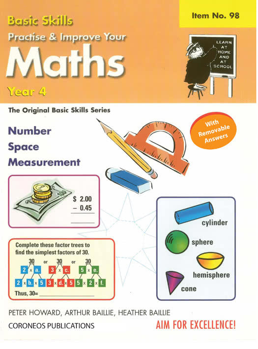 Basic Skills - Practise & Improve Your Maths Yr 4