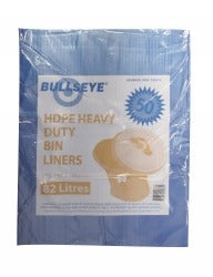 Capri Heavy Duty Garbage Bags 80L - Blue (Roll of 25)