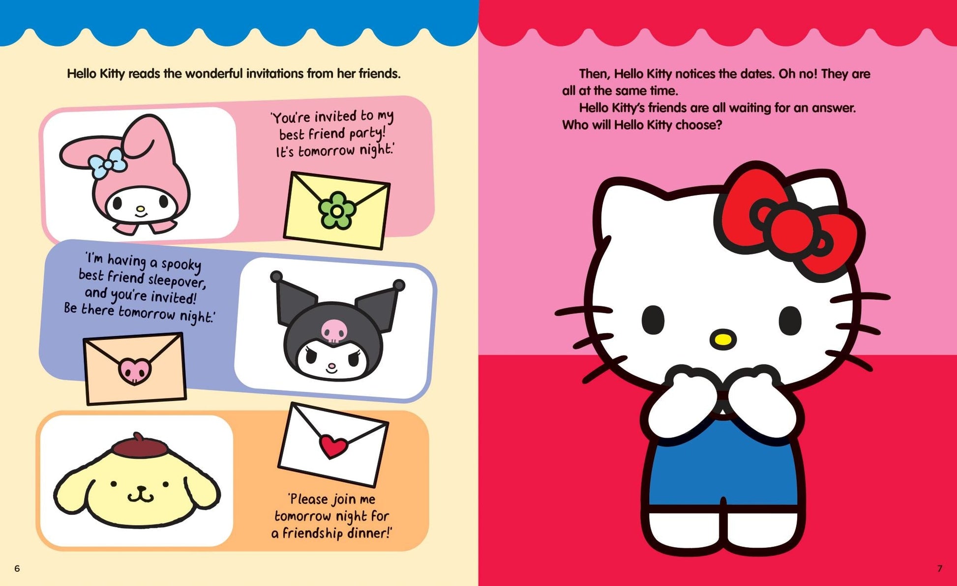 Hello Kitty and Friends - Collect-Me Book - Best Friends' Picnic — inside page 3