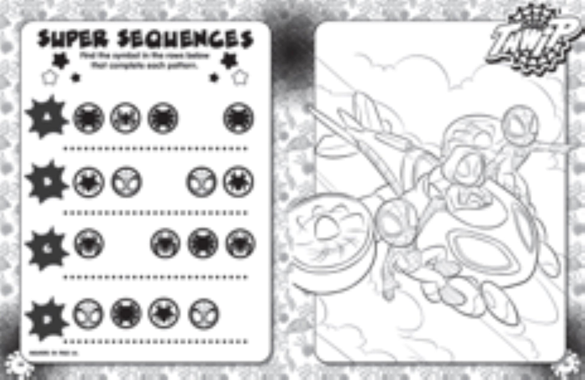 Spidey and His Amazing Friends - Mega Colouring Book — inside page 1