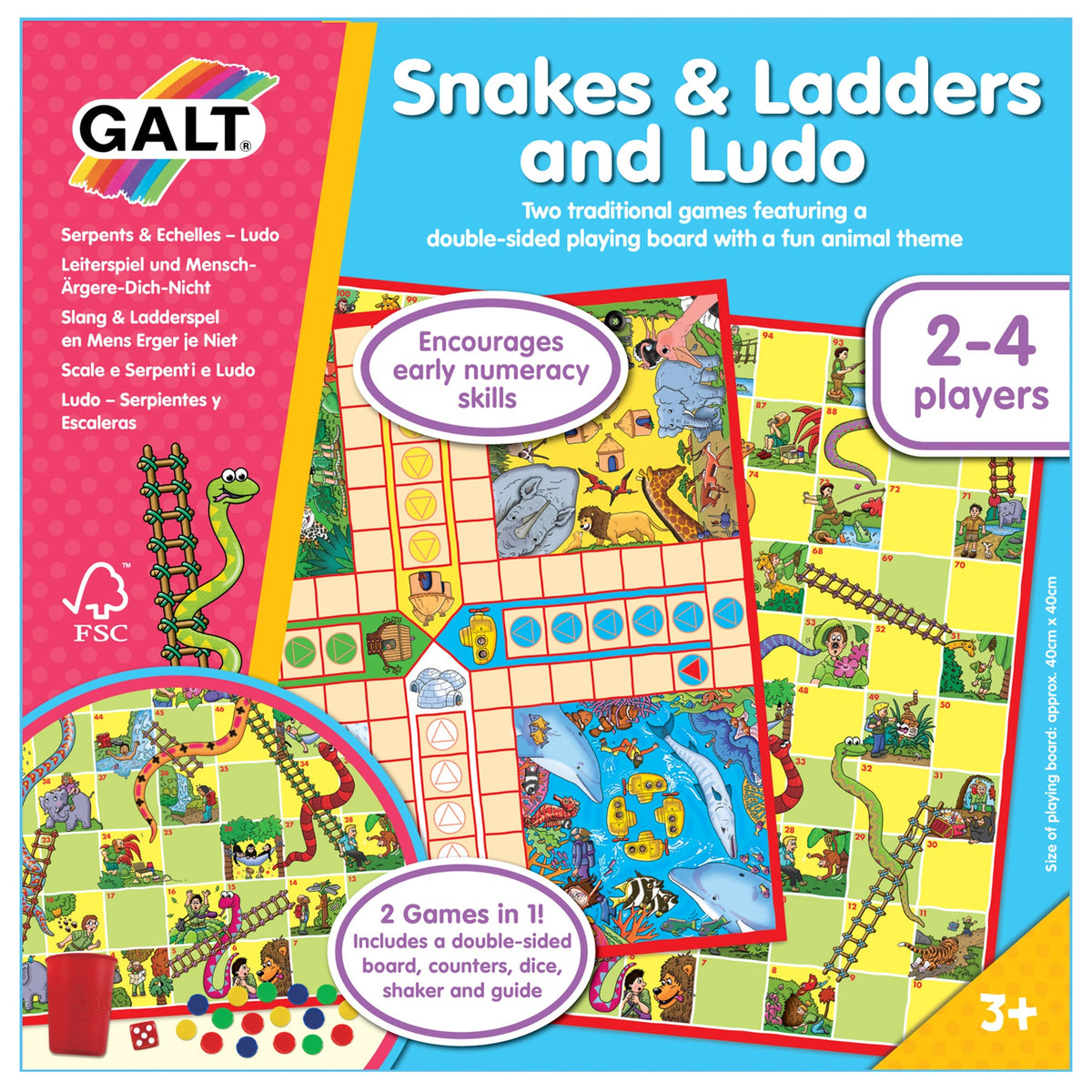Galt - Snakes and Ladders and Ludo
