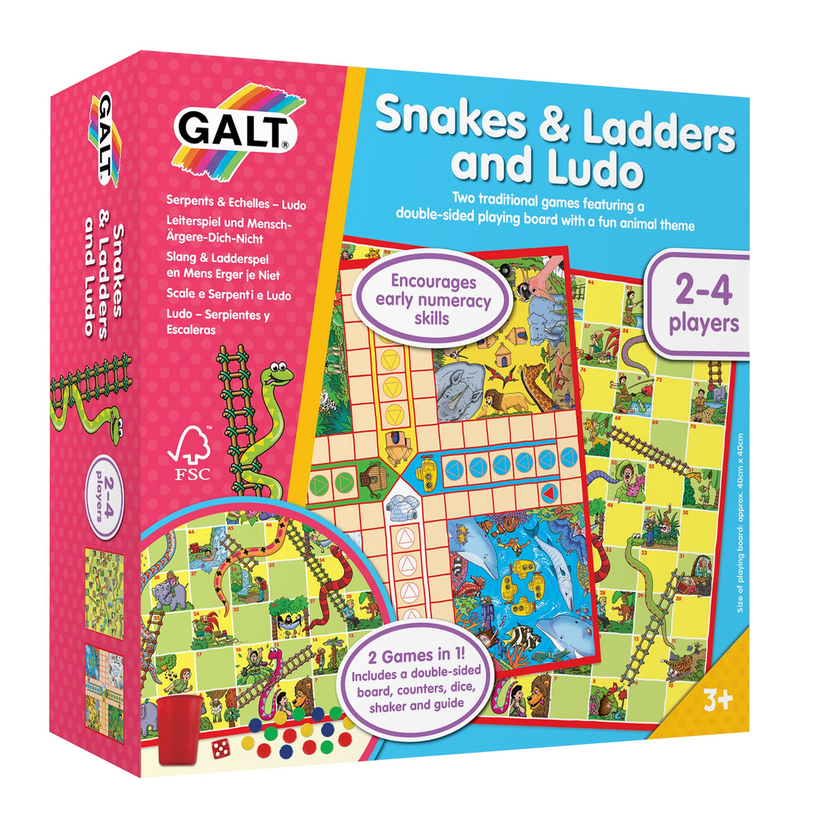 Galt - Snakes and Ladders and Ludo