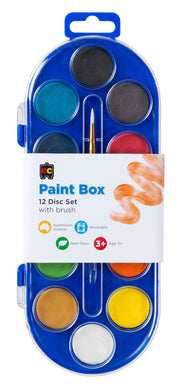 Paint Box Lid: 12 Disc