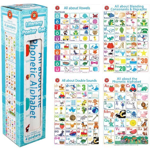 All About Literacy Poster Box Set