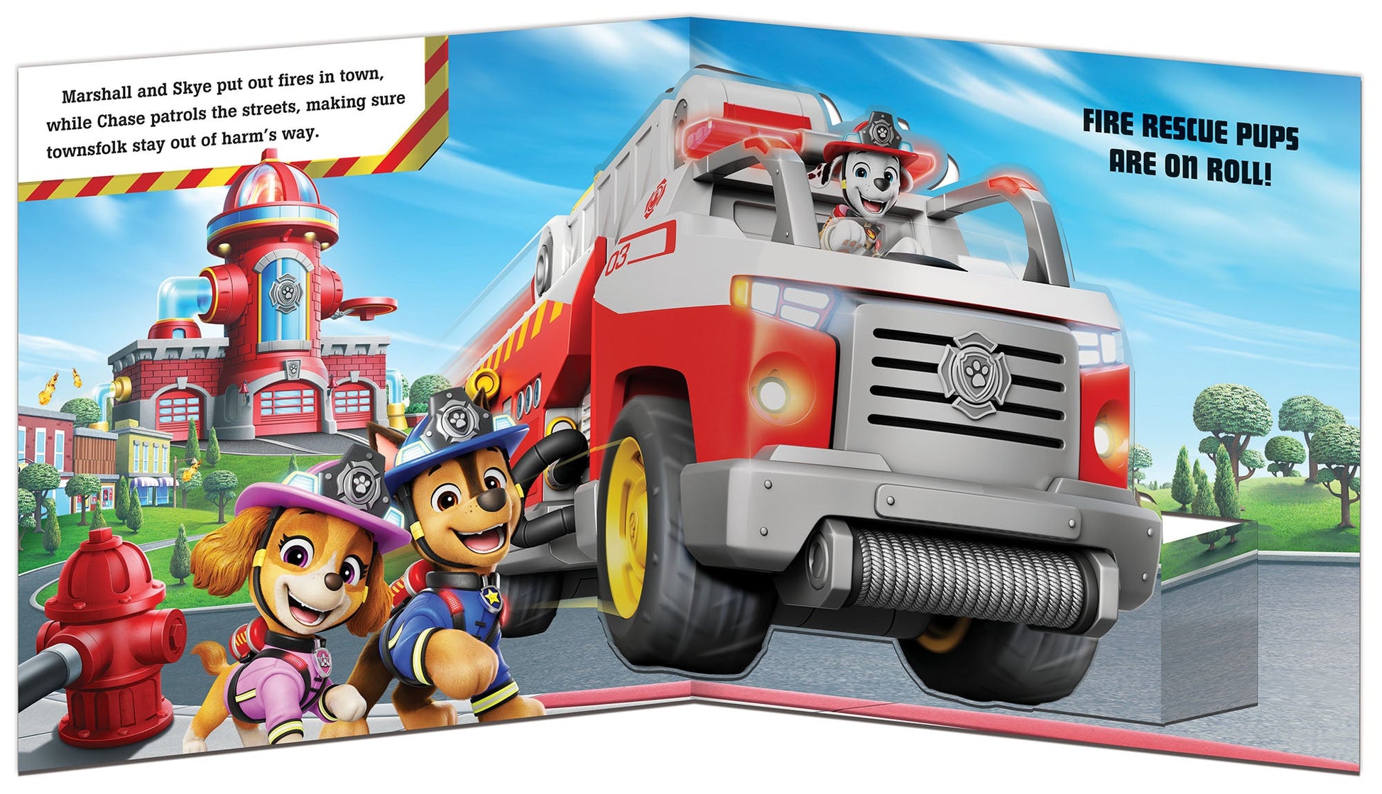 PAW Patrol - Pop-Up Book - Go Team Rescue — inside page 2
