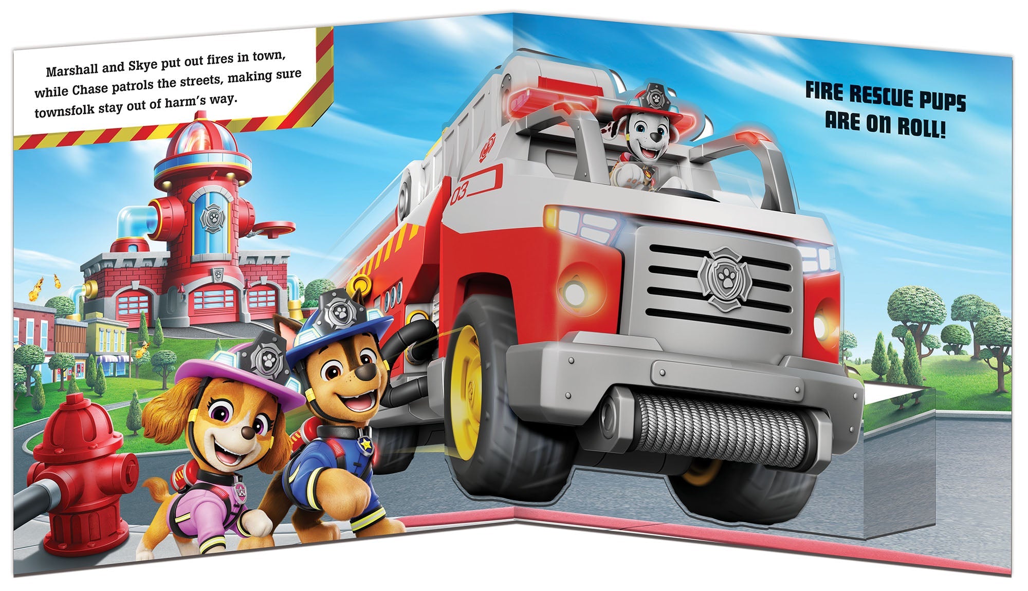 PAW Patrol - Pop-Up Book - Go Team Rescue — inside page 2