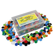 19mm Opaque Counters (10 Colours) - Box of 1000