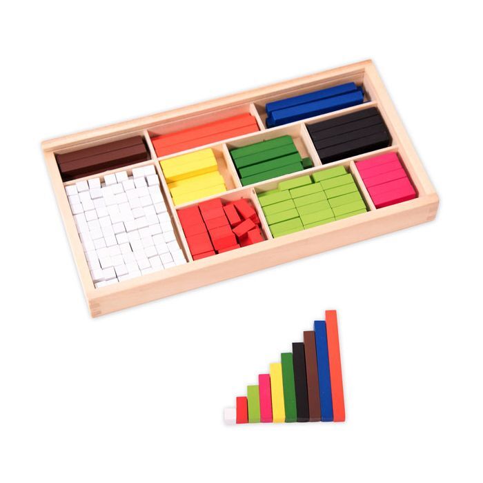 Wooden Cuisenaire Rods (Pack of 308)