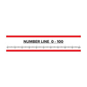 Student Number Lines - Double-Sided 0-100/ 0-120 (Pack of 10)