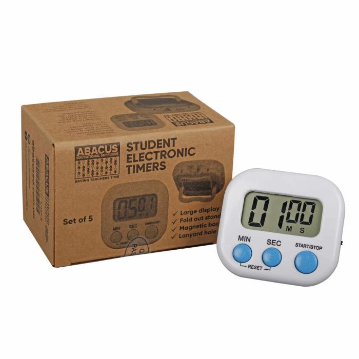 Electronic Timers (Set of 5)