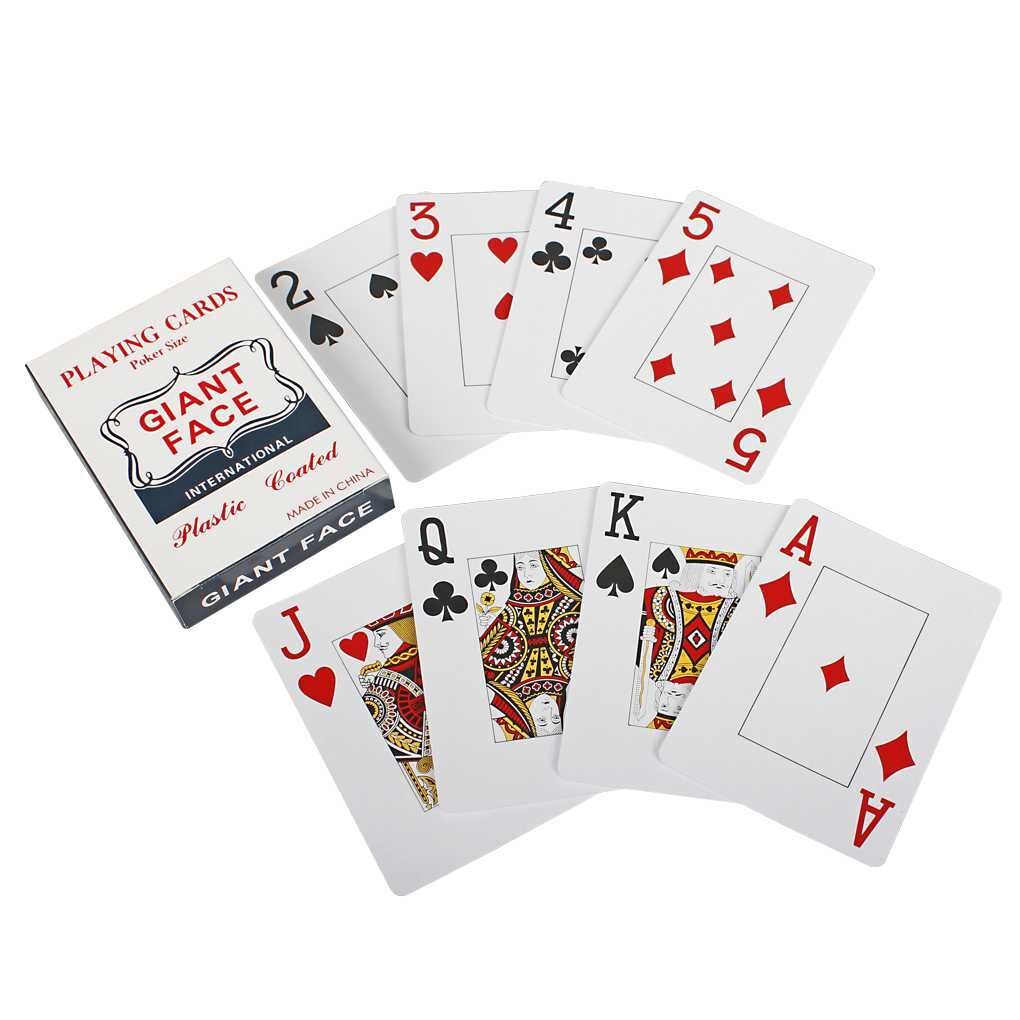 Playing Cards - Large Face
