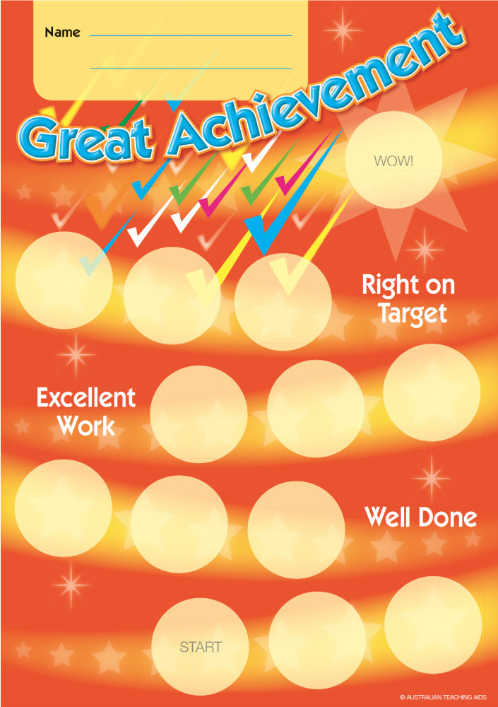 Great Achievement Cards - Paper