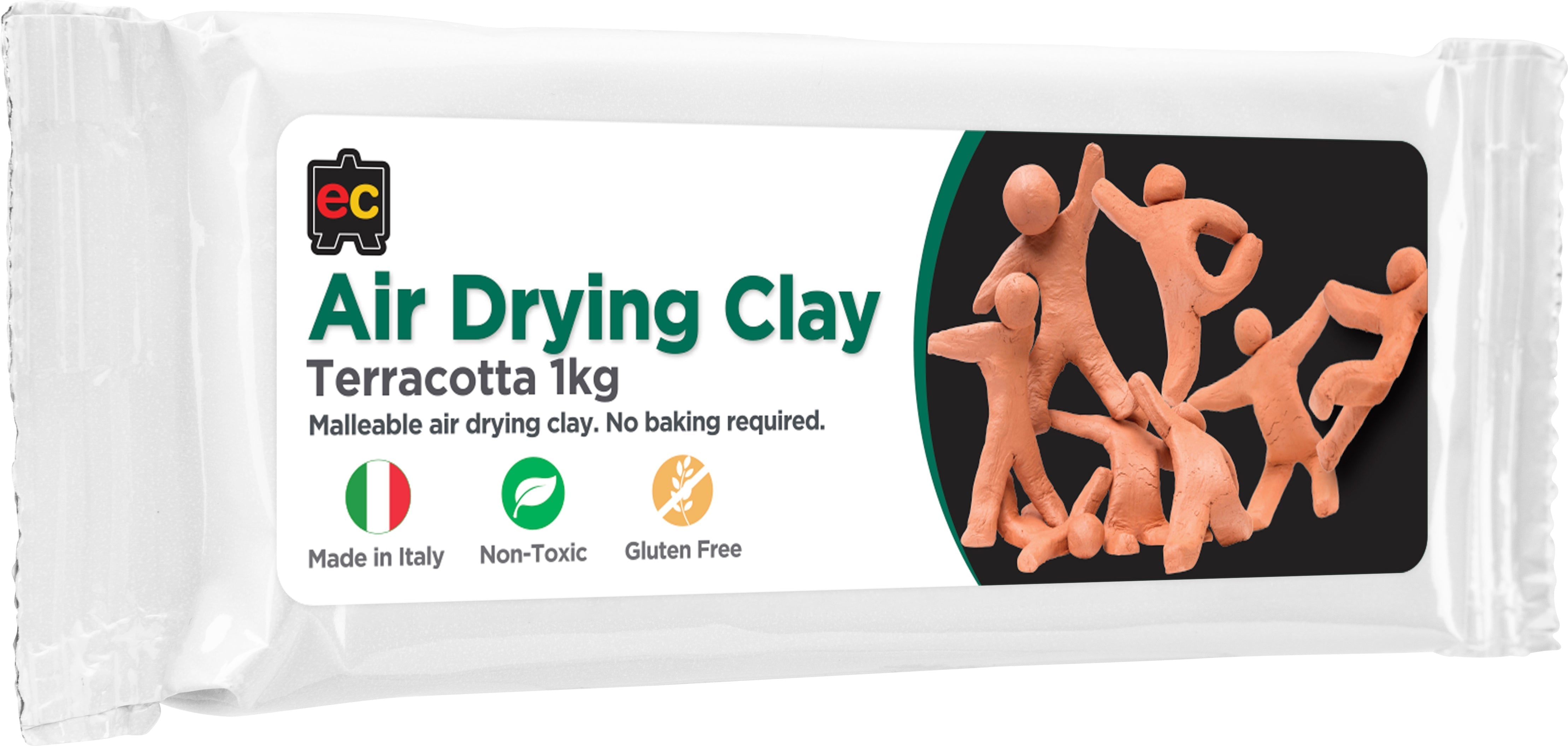 Air Drying Clay - Terracotta (1kg)