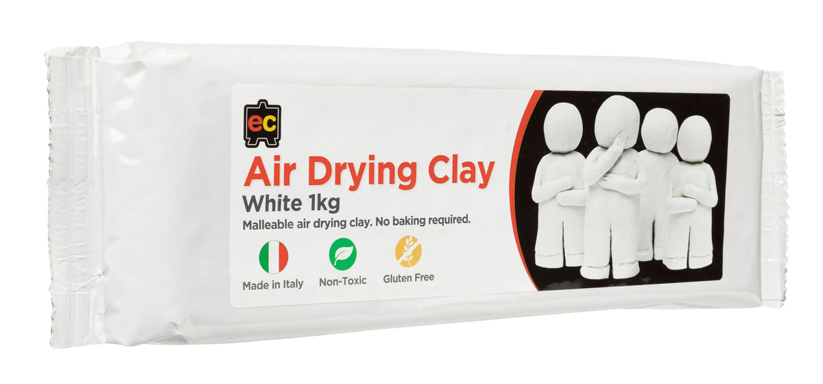 Air Drying Clay - White 1kg