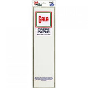 Gala Crepe Paper - White (240x50cm): Pack of 12