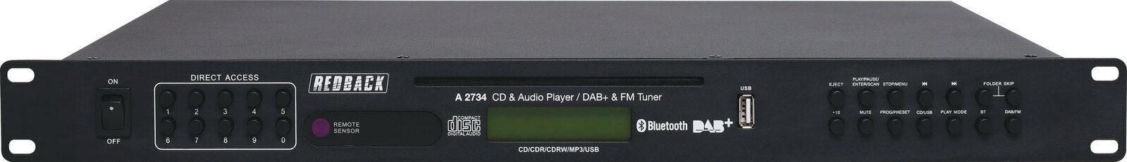 Redback Bluetooth CD & Audio Player/DAB+ & FM Tuner