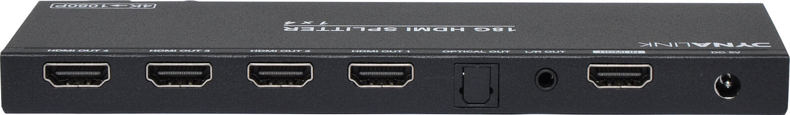 Dynalink 1x4 HDMI Splitter With Downscaler & Audio Extractor