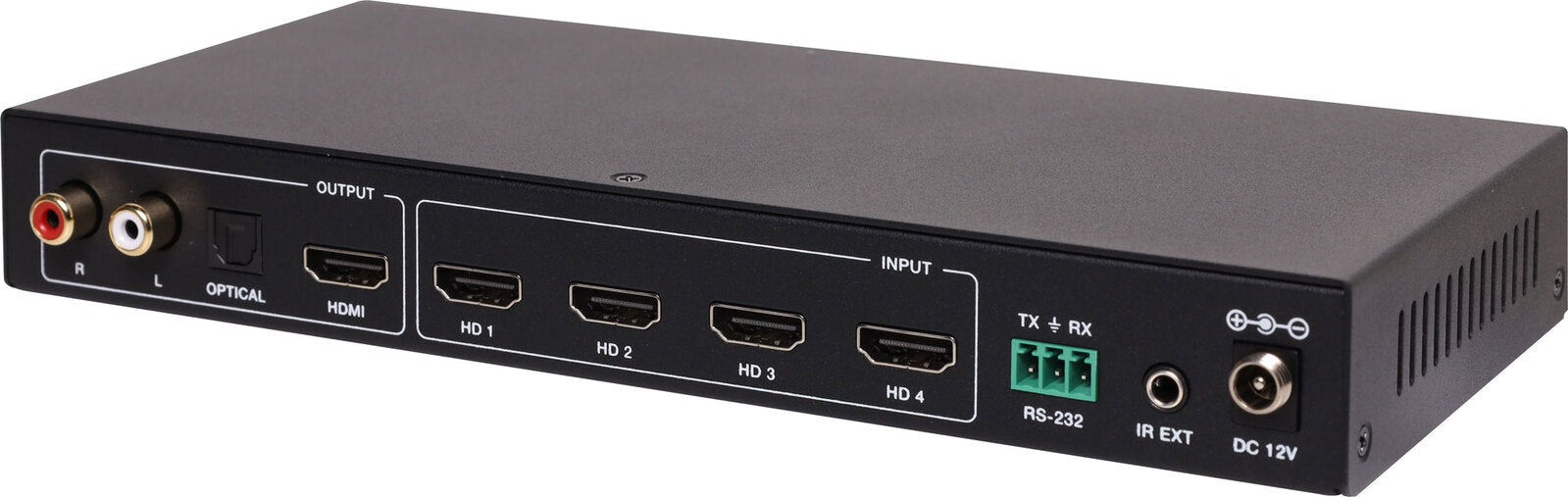 Dynalink 4x1 HDMI Multiviewer Seamless UHD 4K Video Switcher