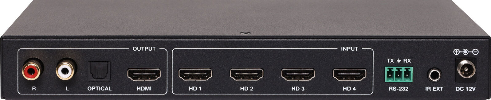 Dynalink 4x1 HDMI Multiviewer Seamless UHD 4K Video Switcher