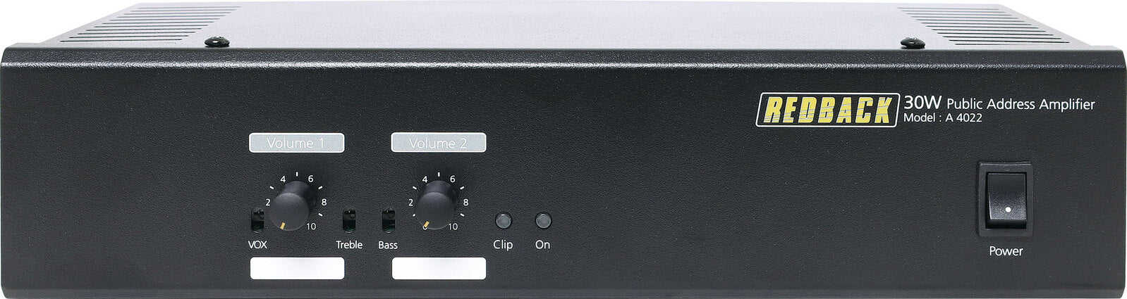 Redback 30W 2 Input 100V Public Address (PA) Amplifier