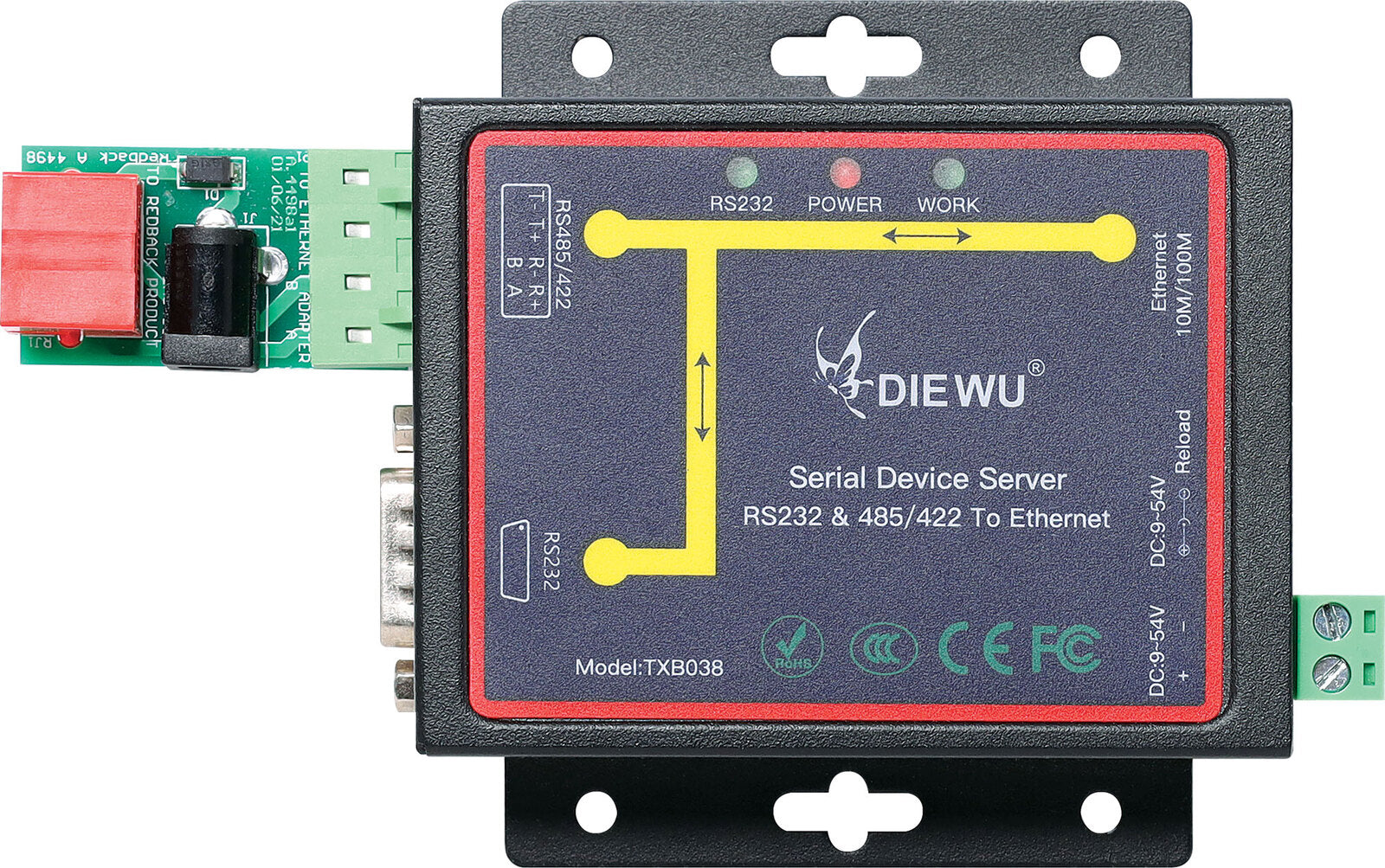 Altronics Serial To Ethernet Converter Network Connection Pack