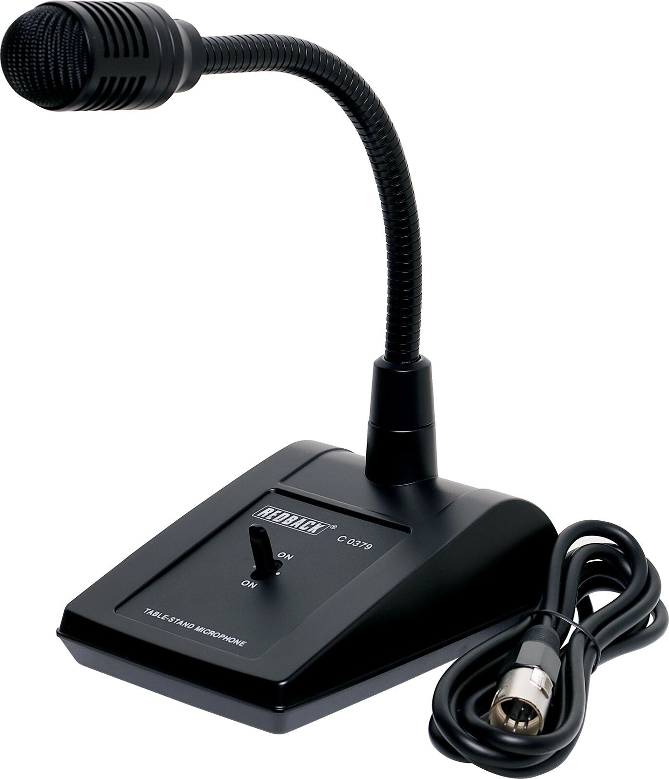 Redback 5 Pin XLR Desk Paging Microphone