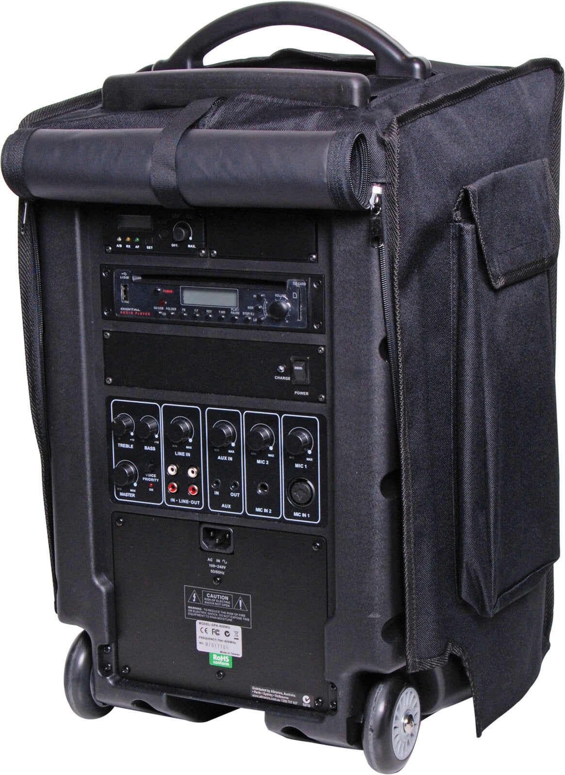 Okayo 100W Portable PA System Cover To Suit Okayo C 72XX Series