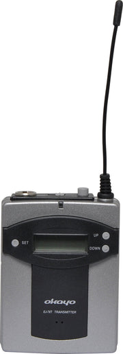 Okayo UHF Wireless Beltpack Transmitter 520-544Mhz 96 Channel