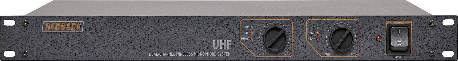 Redback UHF Wireless Microphone System 2 Ch With Handheld & Beltpack