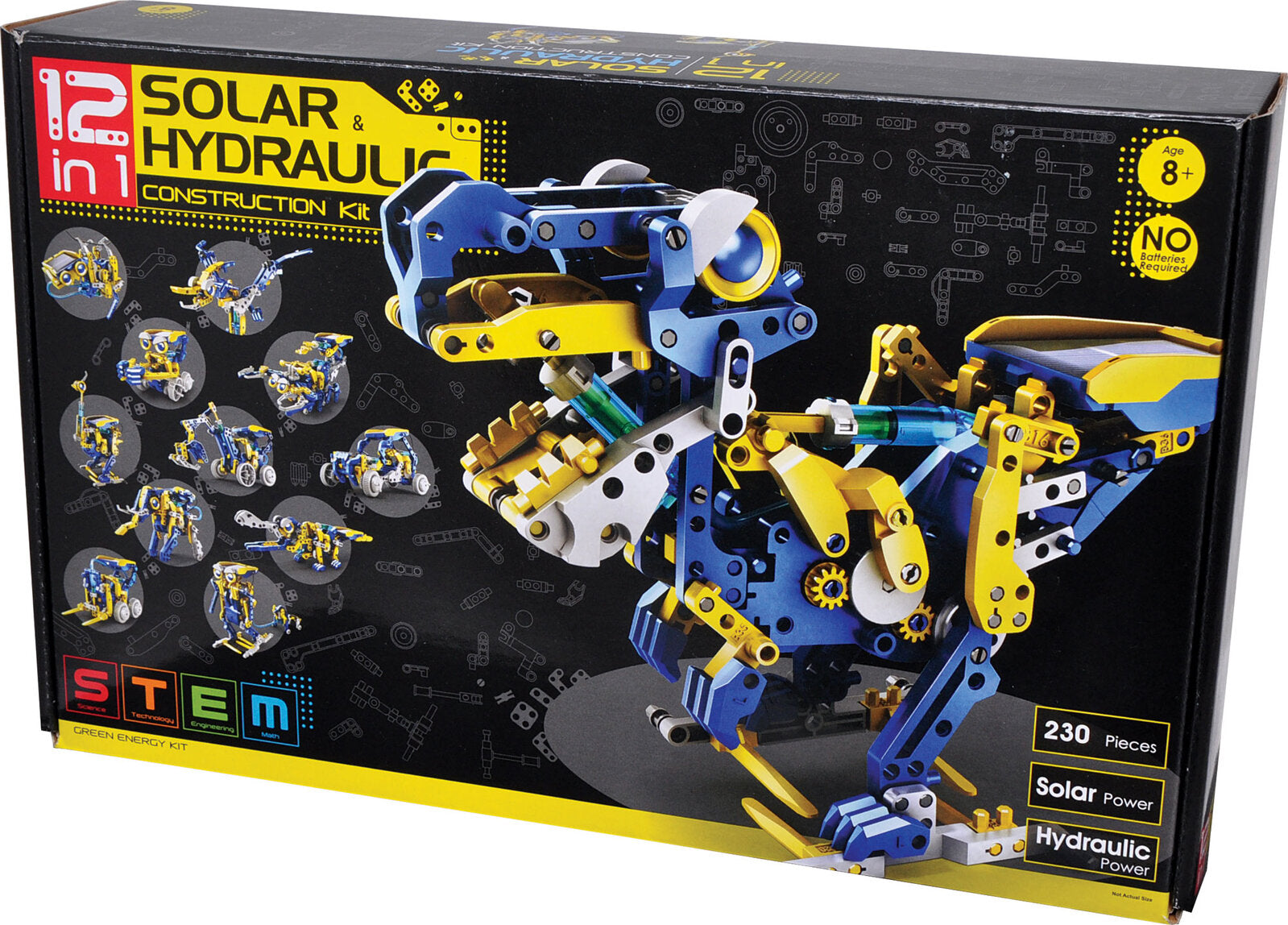 CIC 12-in-1 Solar Hydraulic Construction Kit