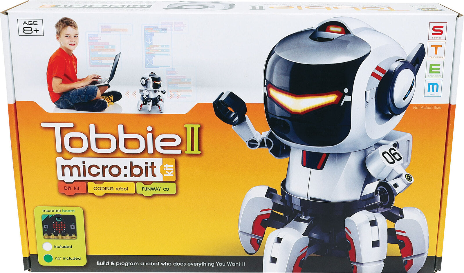 Tobbie II Robot - Powered By micro:bit