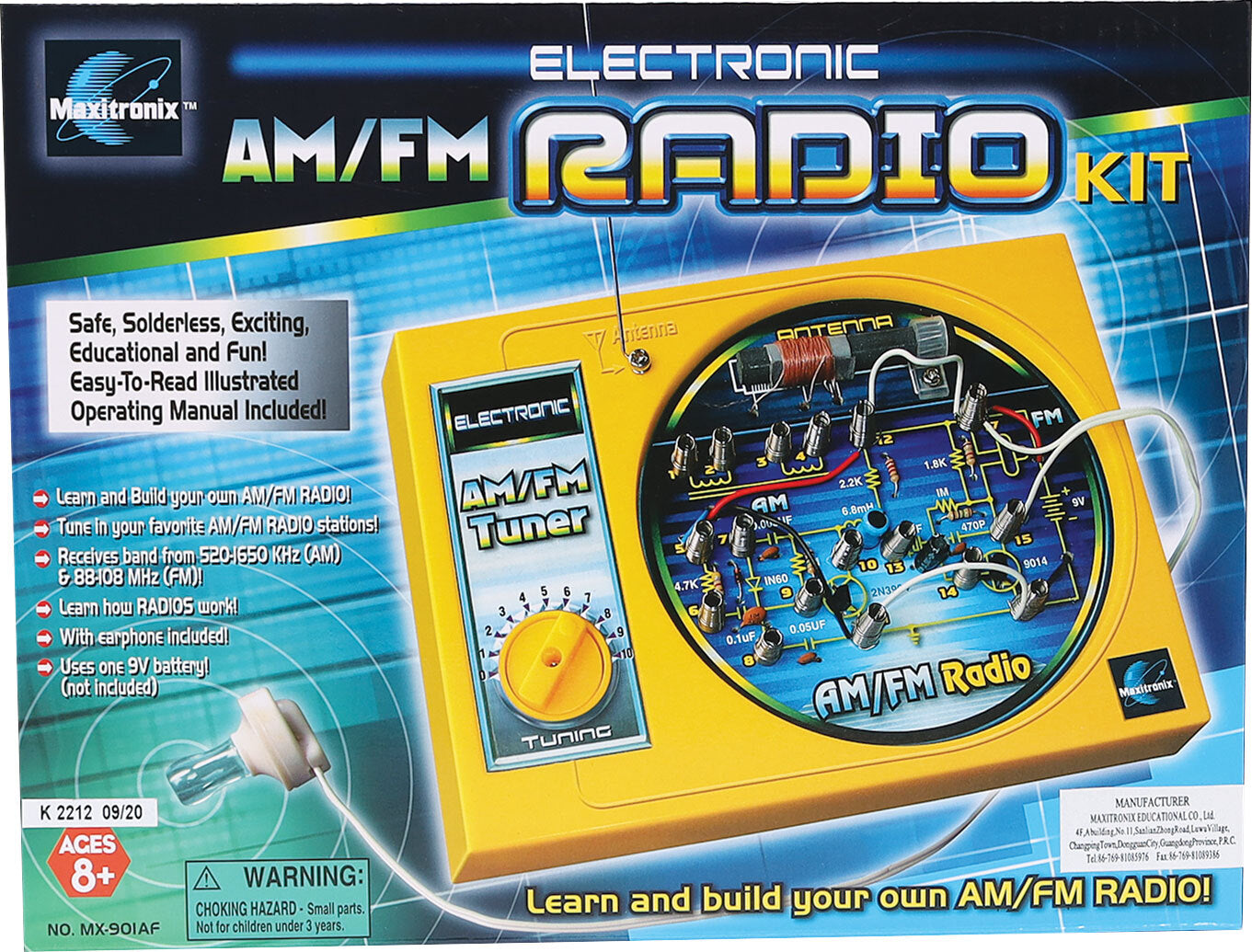 Maxitronix AM/FM Radio Kit