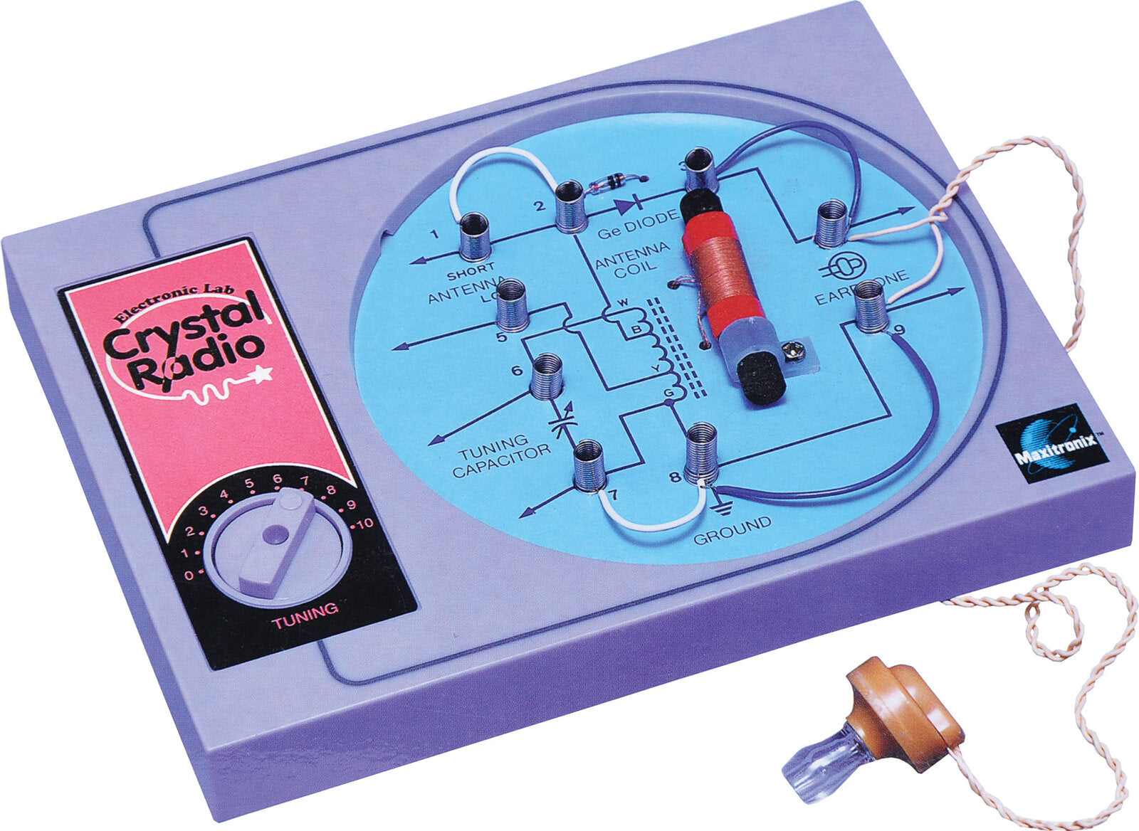 Maxitronix Crystal Radio Kit