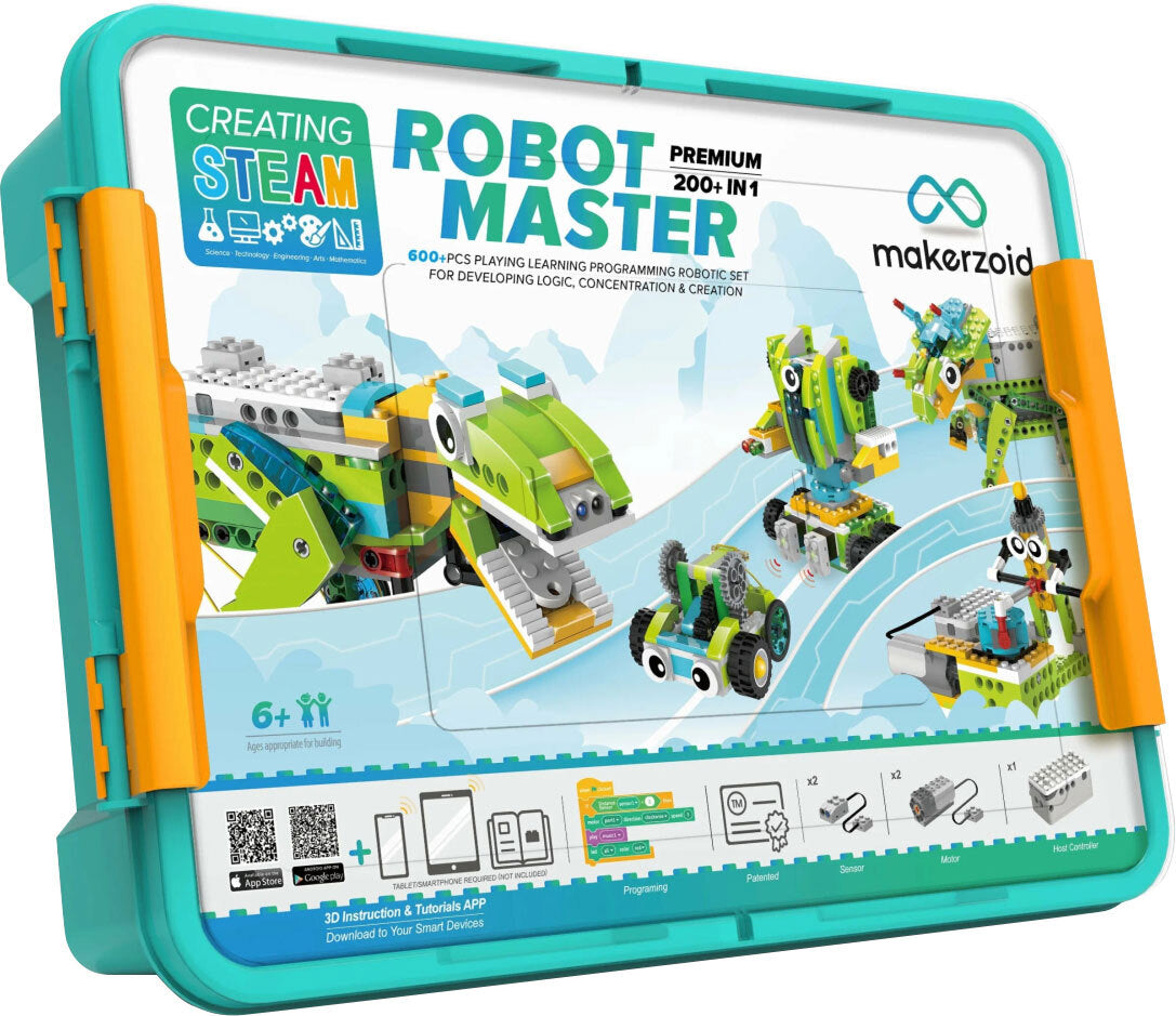 Makerzoid Robot Master Premium 200 in 1 Set